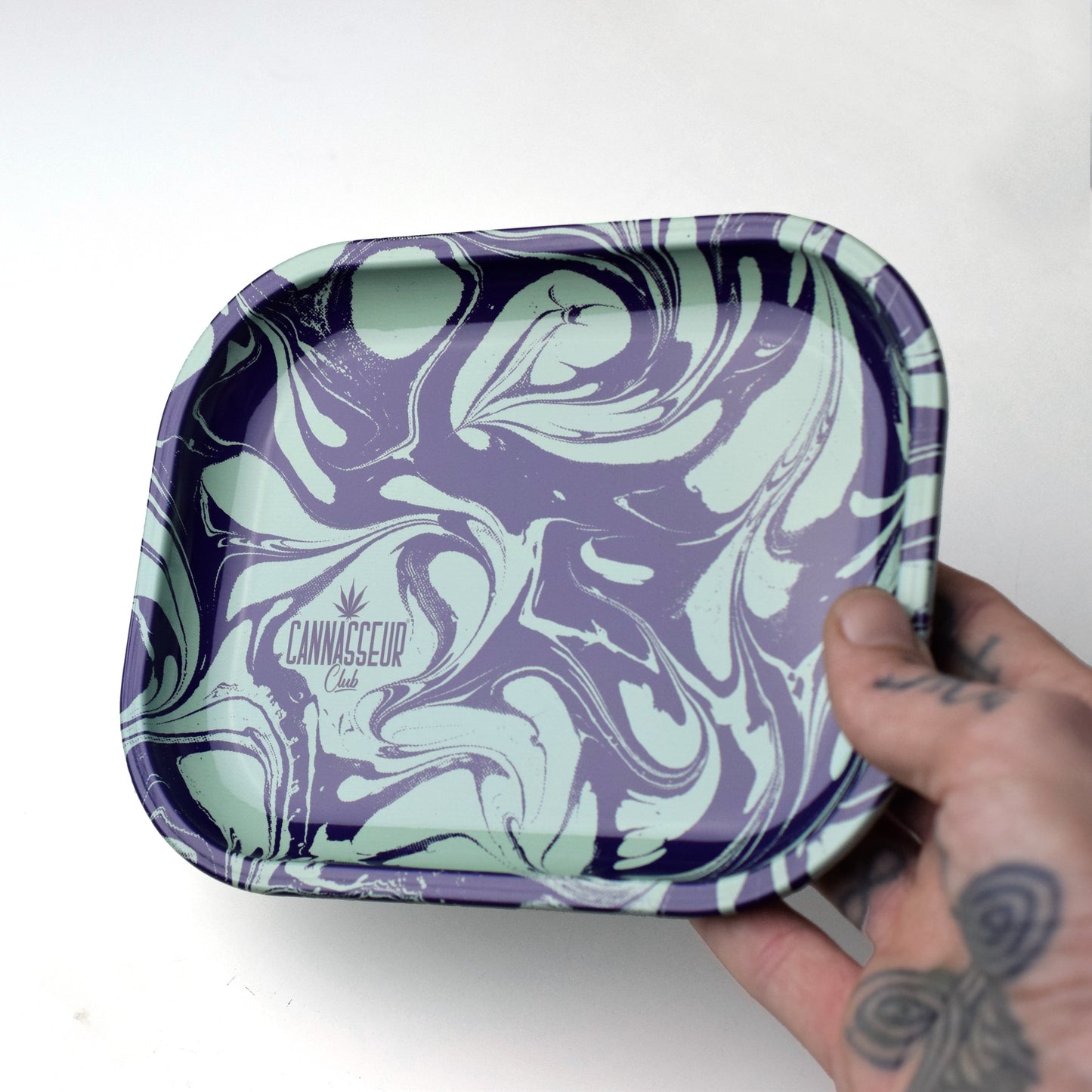 Rolling Tray, design 'liquid'