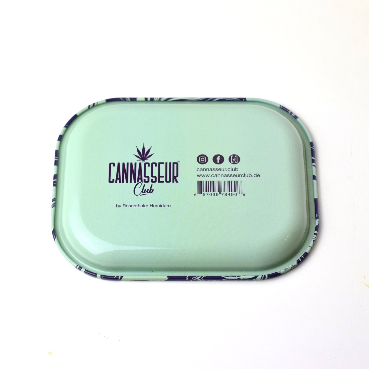Rolling Tray, design 'liquid' - Cannasseur Club®