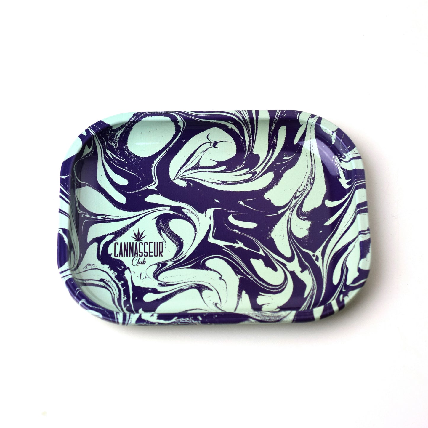 Rolling Tray, design 'liquid' - Cannasseur Club®