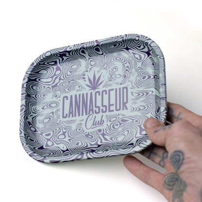 Rolling tray, design 'trippy'