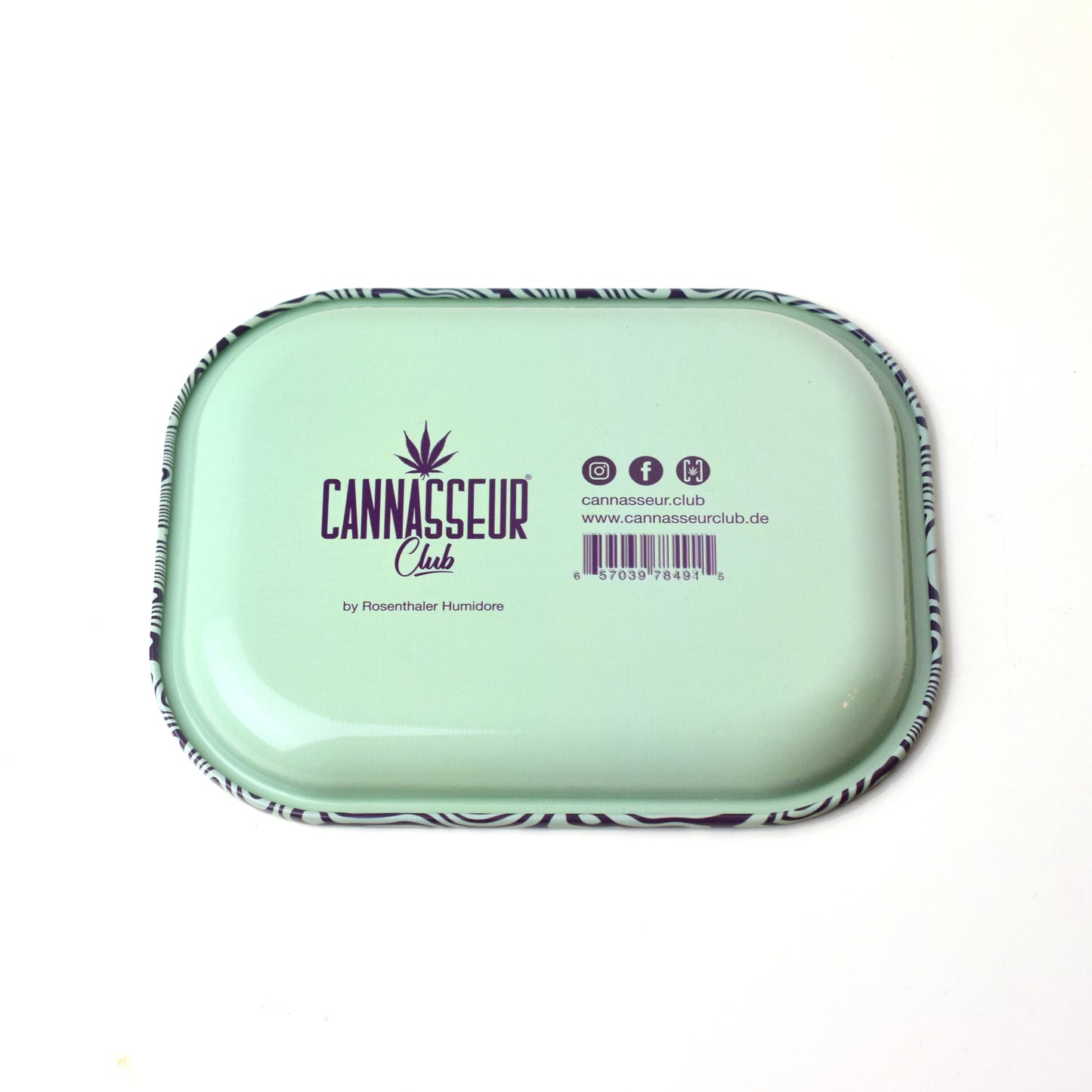 Rolling Tray, design 'trippy' - Cannasseur Club®