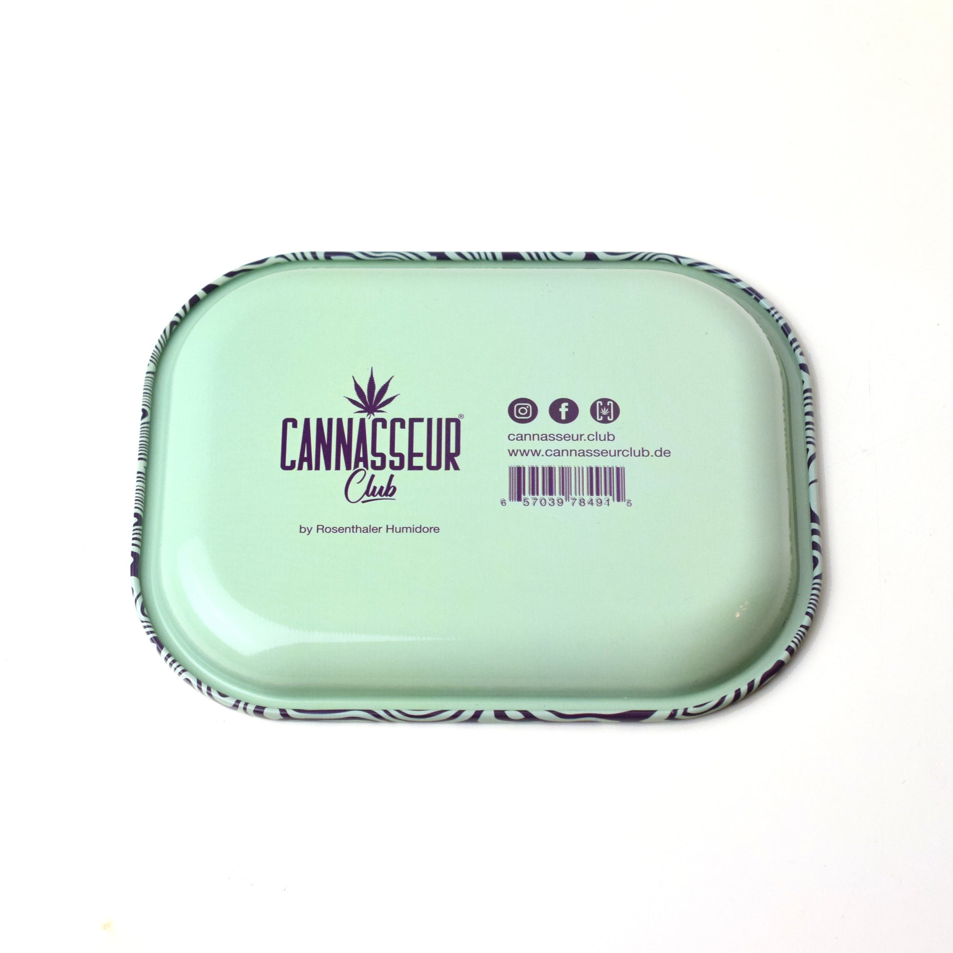 Rolling Tray, design 'trippy' - Cannasseur Club®